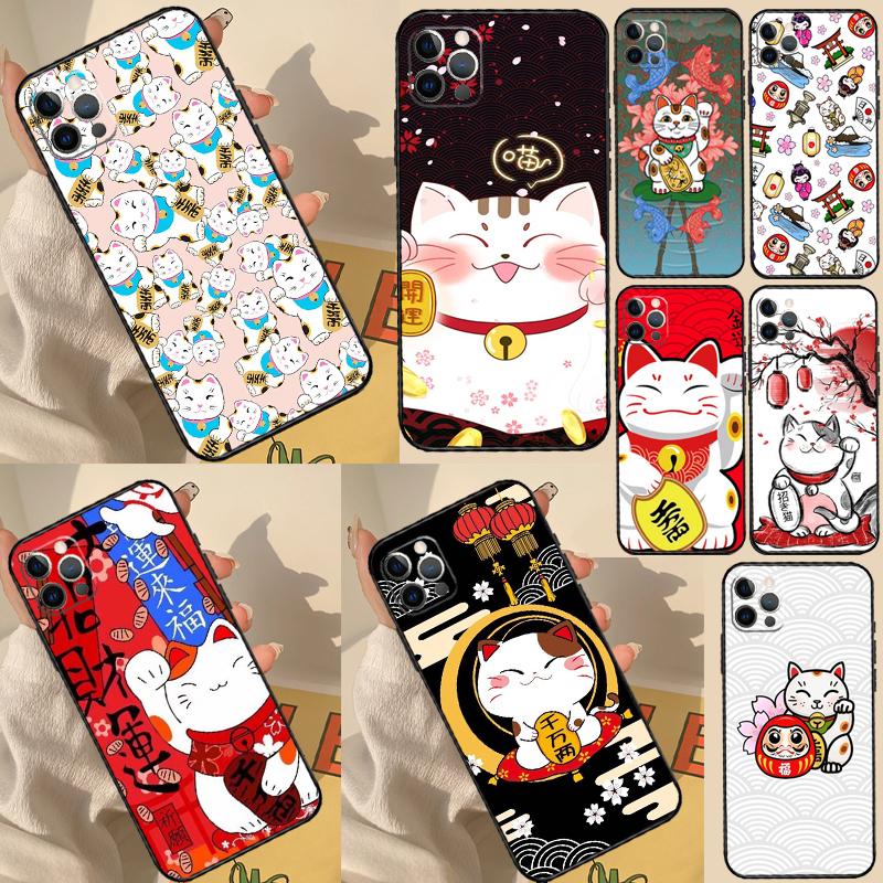 Японский Кот Удачи Для Huawei Nova 7i 8i 11i 12i 12s Y73 Y70 Y90 Y60 Y72 Y61 Y91 9 10 SE P30 Pro P40 Lite Чехол