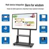 Qianxiang 55-inch Kylin OS Interactive Flat Panel Display CN plug (adapter included)