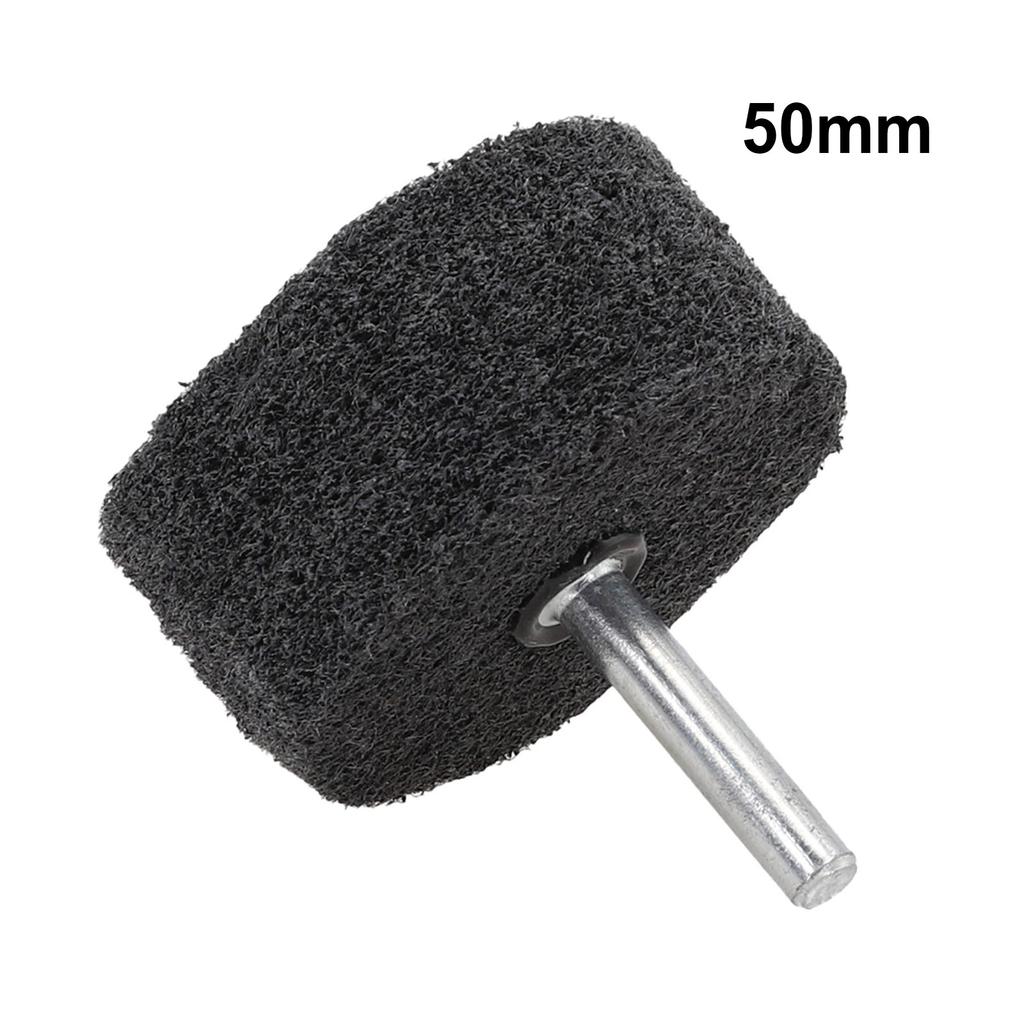 1 шт. Шлифовальная головка Роторные инструменты 20-50 мм Полировальный круг из нейлонового волокна Абразивный хвостовик 6 мм для дрели, шлифовальной машины, инструмента Dremel, аксессуары