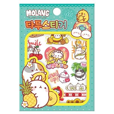 Наклейка-татуировка Harveys Molang