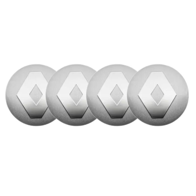 Car Logo Wheel Center Hub Decal Sticker Decorative Accessories For Renault Fluence Captur Megane Clio Kadjar Talisman Arka