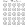 20 шт. 2,3 мм/2,8 мм/3,3 мм/3,8 мм Материал для вязания мушек Красиво оформленная бусина с прорезью Ловля нахлыстом