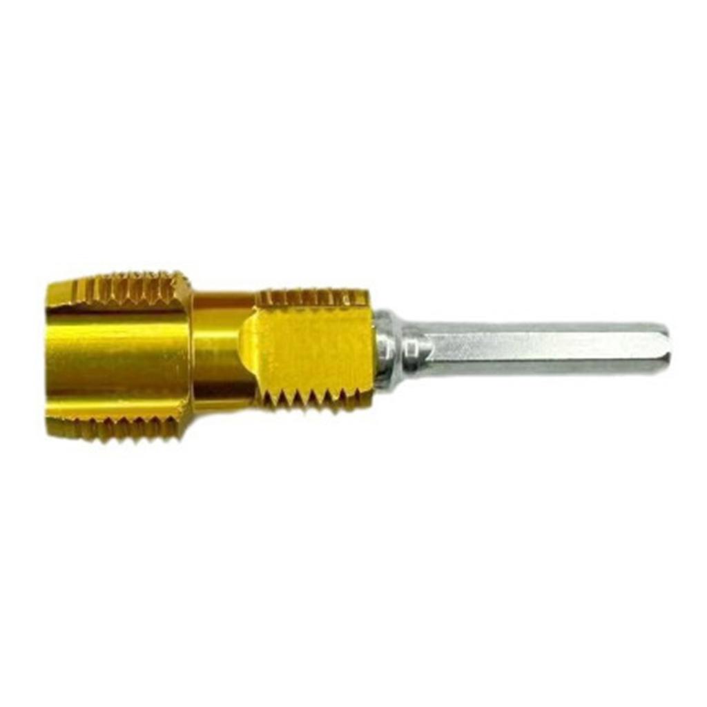 6,35 мм шестигранный адаптер для расширения водопроводной трубы, адаптер для электрической дрели для водопроводной трубы 1/2 3/4 дюйма, детали электроинструмента