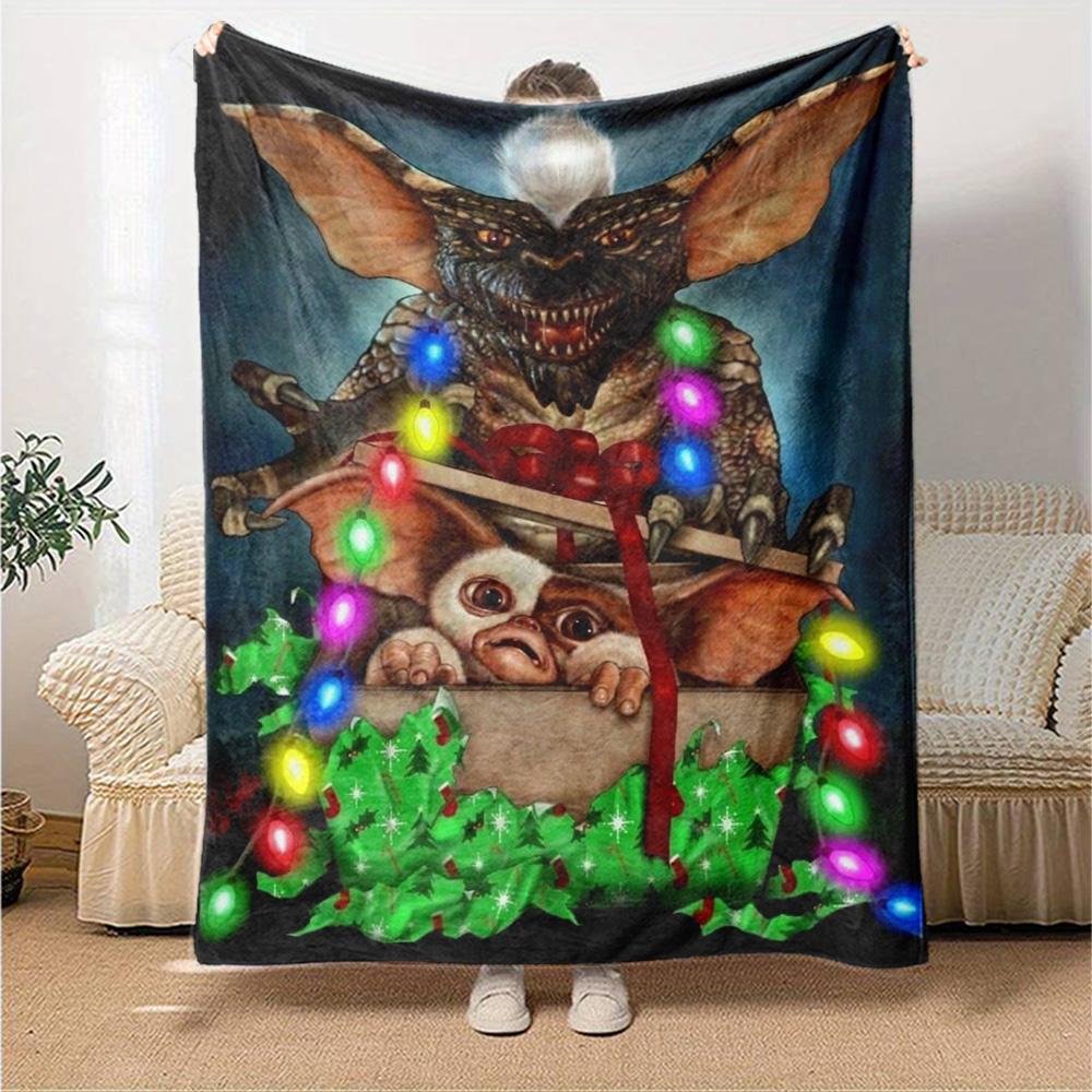 Gremlins Blanket Comfortable Suitable for Picnics Seaside Couch Four Seasons Multipurpose Warmthful Decor Gift for Travel Home Birthdays