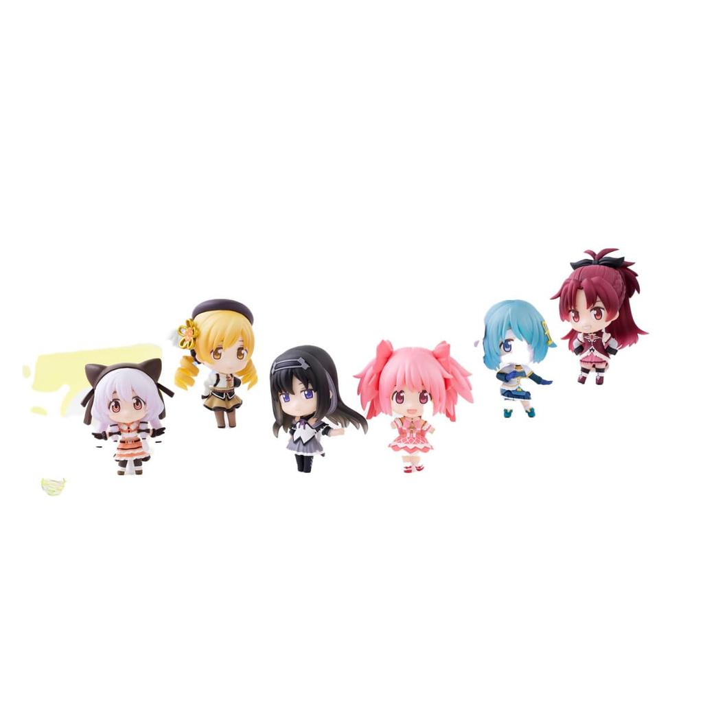 Bandai Theater Version Puella Magi Madoka Magica Walpurgis Rebirth COLLECTION Chewing Gum Snack Toy BOX Set 8