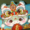 4pcs Chinese New Year Red Envelopes Cartoon Money Packet Creative Lucky Money Pockets  Kids Gift