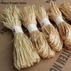 Натуральная рафия Флористическая веревка - Веревка для наполнения букетов из свежих цветов и подарочных коробок