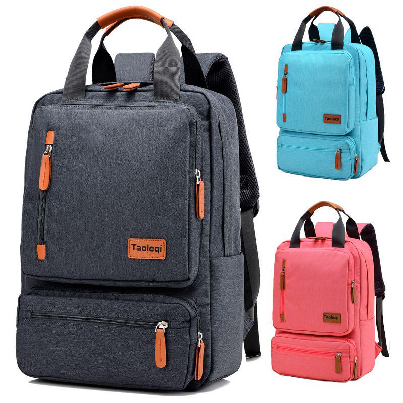 Холщовый мужской женский рюкзак унисекс большой вместимости школьный рюкзак сумка для ноутбука путешествия