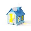 Диффузор эфирных масел Cartoon House Aroma, 7 цветов, ночник, USB, милый домашний увлажнитель воздуха для детей, подарки для дома