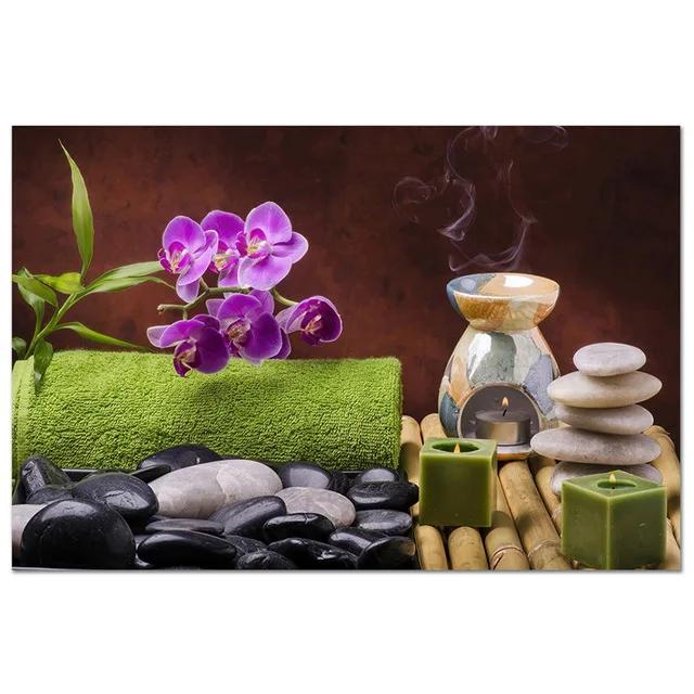 Дзен Спа Натюрморт Холст Настенное Искусство Фотографии для Спальни Принт Искусство Холст Постер для Украшения Гостиной Домашний Настенный Декор Картина