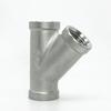 1/4" 3/8" 1/2" 3/4" 1" 1-1/4" 1-1/2" 2" BSP Резьба внутренняя Y-образный 3-ходовой Соединитель Муфта Разветвитель Трубопроводная арматура из нержавеющей стали 304