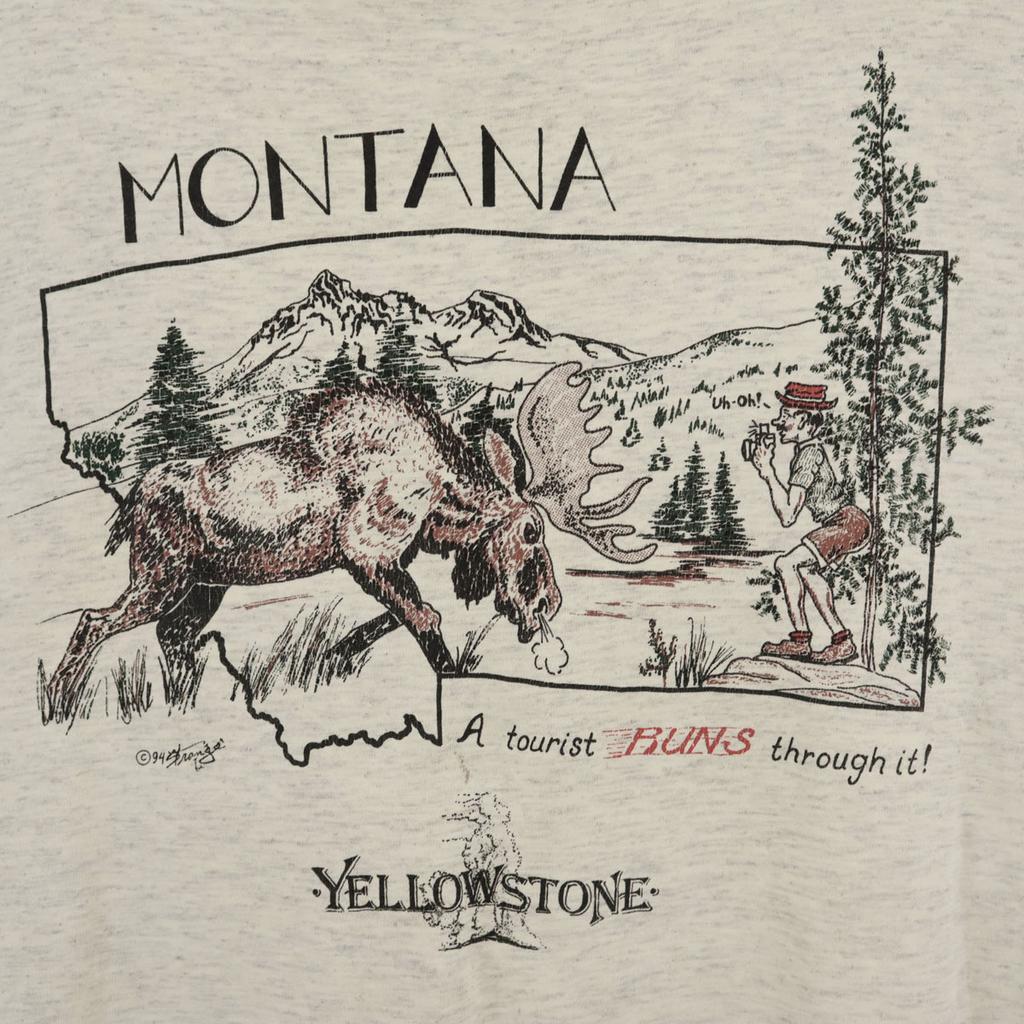 ONEITA 90s Made In USA Old Short Sleeve T-shirt XL Single Stitch Men's Used