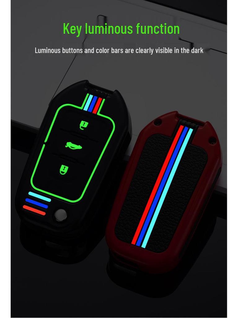 Roewe 360 Plus Key Case, Full Wrap Key Bag, W5 Remote Control Protective Shell for Men and Women