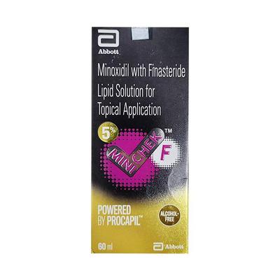 MINICHEK F 5% липидный раствор миноксидила и финастрида для местного применения, 60 мл.