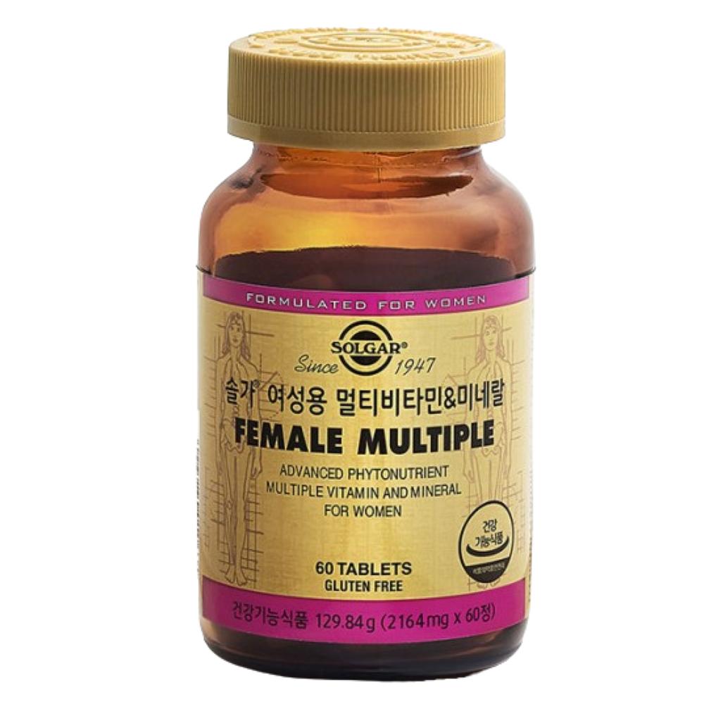 Solgar Women's Multivitamin & Mineral 194.76g 60 Tablets 1 pcs
