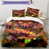 3pcs Duvet Cover Set (1*Duvet Cover + 2*Pillowcase, Without Core), Apex Legends Print Soft All‑Season Bedding Set, Home Bedroom Decor Gift
