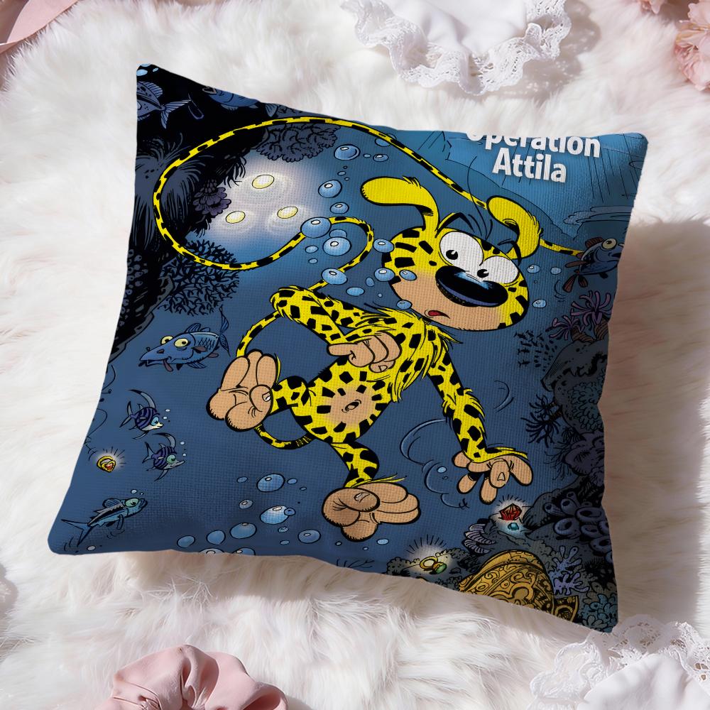 Чехол на подушку Аниме M-MarsupilamiS Премиум-комфорт Двусторонний чехол для подушки - Дизайн «Два в одном» для любой комнаты и салона автомобиля