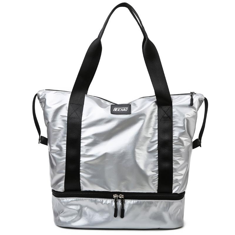 Дорожная сумка Портативная большая сумка Женская уличная дорожная сумка для сухого и влажного отделения для упражнений Фитнес-сумка