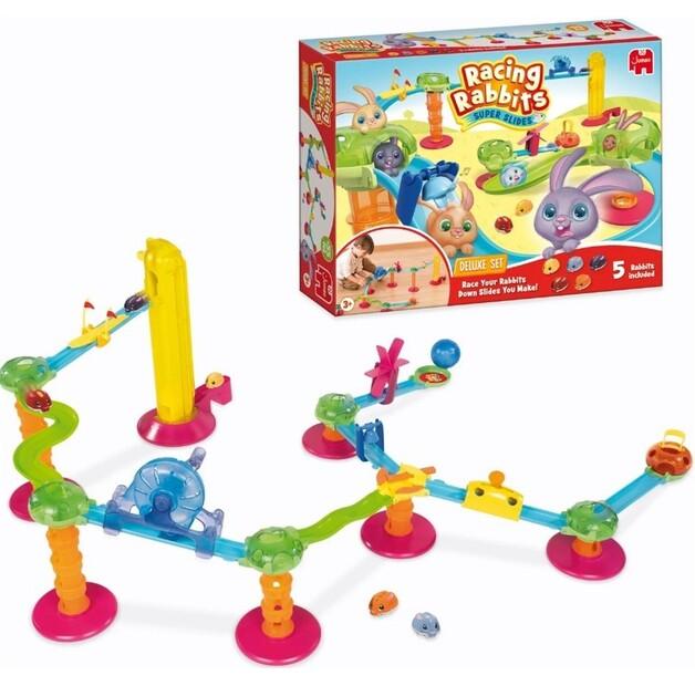 Конструктор трек TM Toys Racing Rabbits Deluxe с шариками
