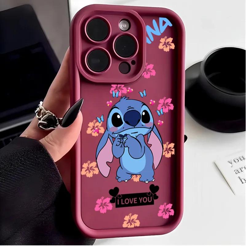 Чехол для телефона Stitch Angel с сердцем для Infinix GT 30 20 10 Pro Tecno Camon 40 30 20 Pro Spark 20 10 Pro 30C 20C Pova 6 7