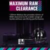 Cooler Master MasterAir MA824 Stealth 8 Heat Pipes Dual Tower Fan Совместим с воздушным охлаждением CPU Cooler FN1995 и LGA1700/AM5/AM4 MAM-D8PN-318PK-R1