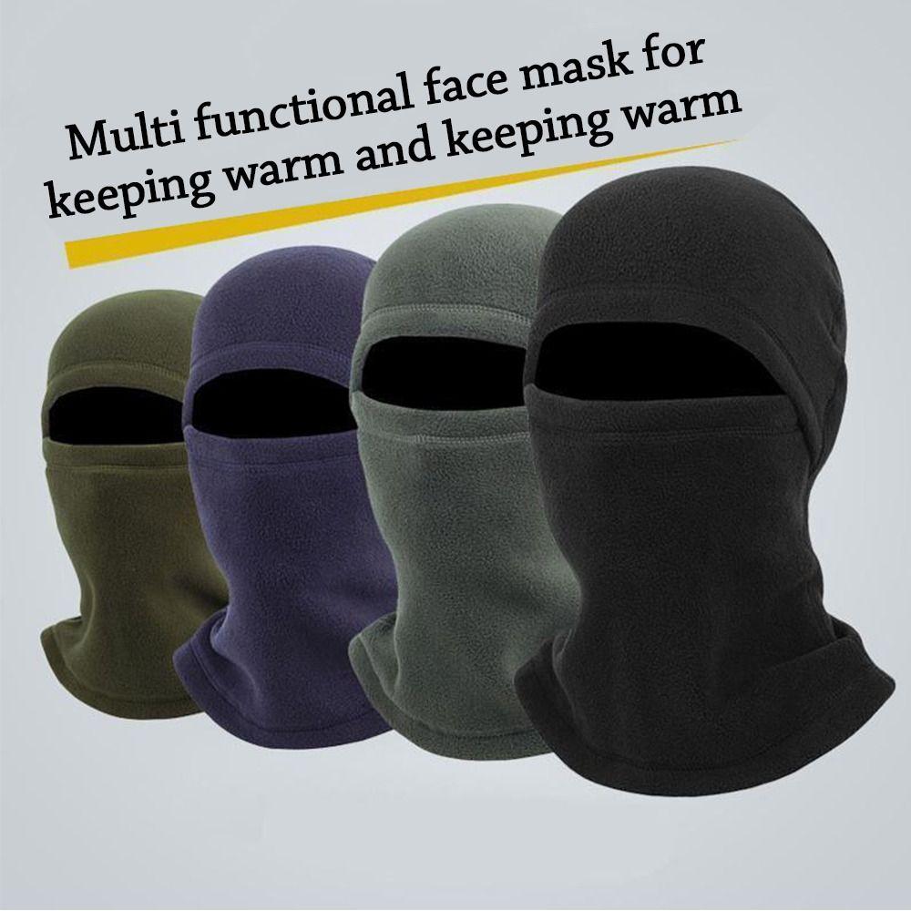 Windproof Winter Hat Polar Fleece Ski Mask Caps Fashion Men Bonnets  Women Men