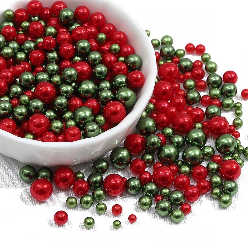 200 шт., 3-8 мм, цветные бусины из АБС-пластика, круглые искусственные жемчужные бусины для самостоятельного изготовления ювелирных изделий, украшения дома, художественный искусственный жемчуг для наполнителей ваз