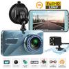 2024 New 4.0 Inch IPS Dash Cam 1080P HD Front and Rear View 2 Way Car Camera Button Screen DVR Recorder for Cars Dvr 3 In 1