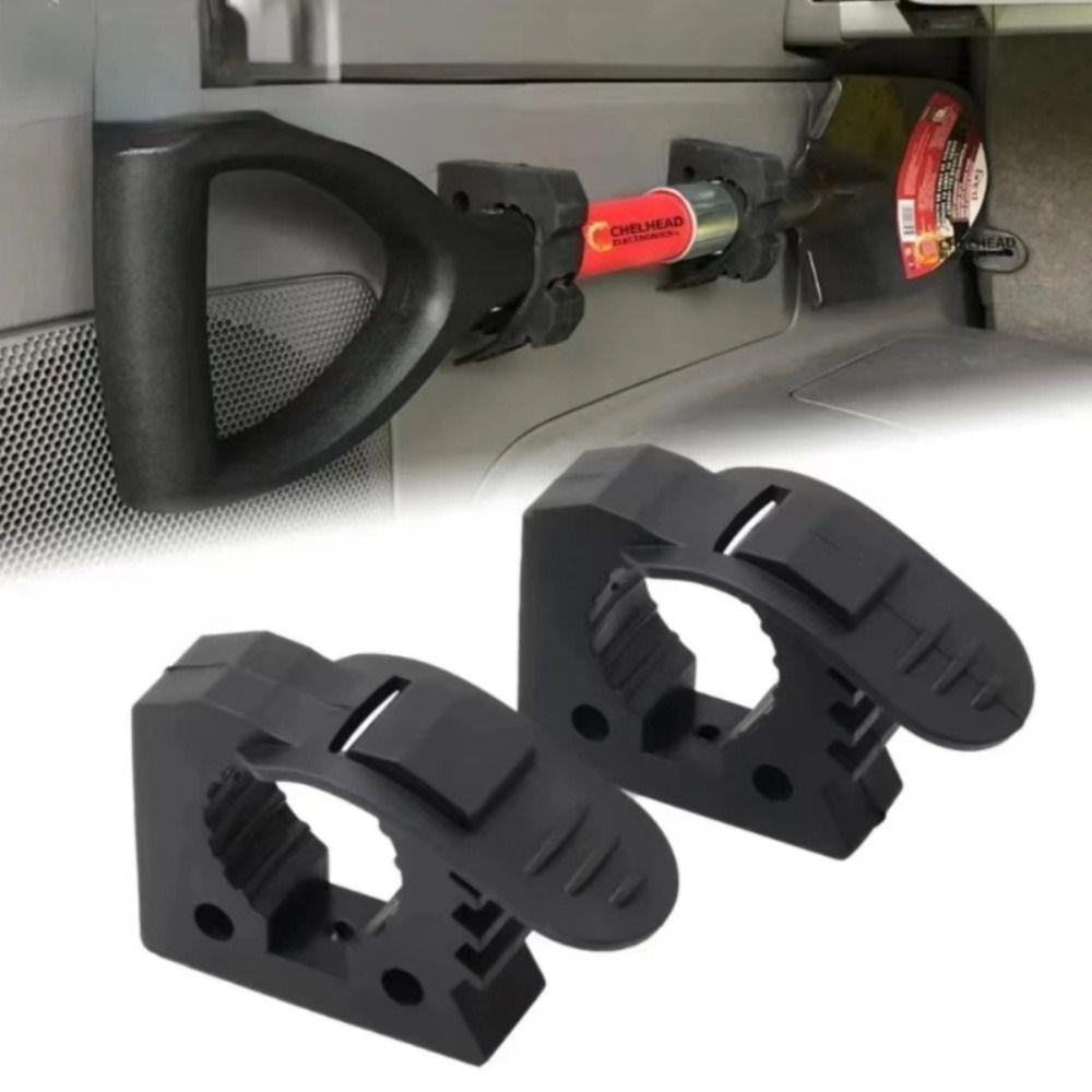 2Pcs Mounting Tools Quick Fist Clamp Mount Bracket Quick Mounting Rubber Clamp RV