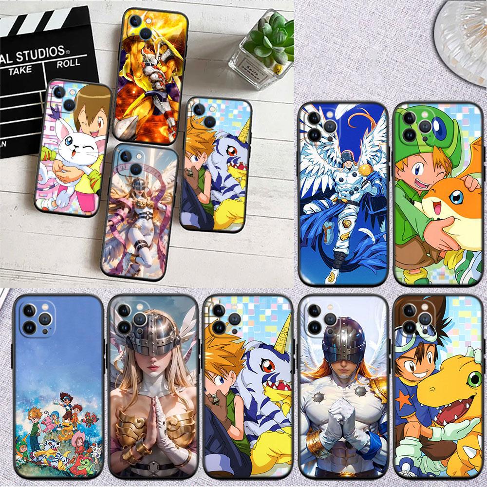 LO29 D-Digimons Мягкий чехол для телефона OPPO A40 A60 A80 A15 A16 A16K A12 A17 A17K A54 A54S A53 A53S A55 A56 A57 A98 F23