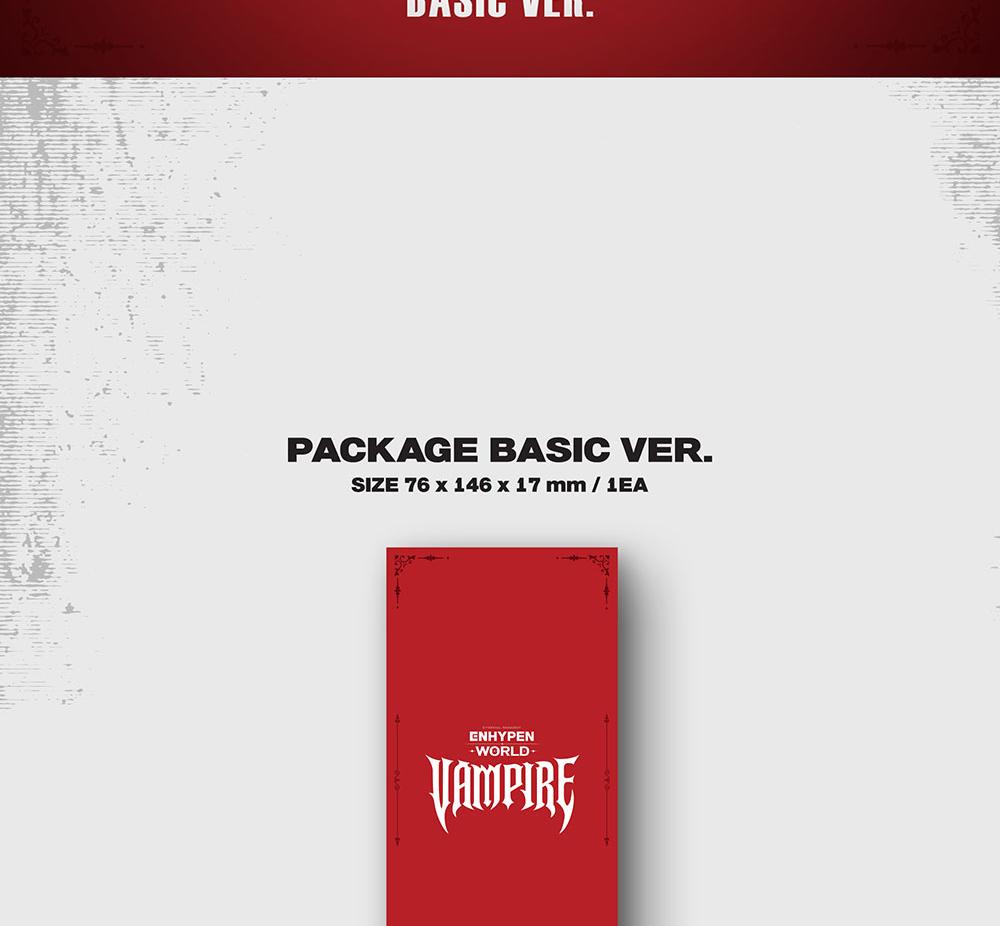 (ВАМПИР БАЗОВЫЙ вер.) ENHYPEN - КОЛЛЕКЦИЯ КАРТ С КУПОНАМИ МИРА