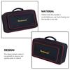 Effects Pedal Board Large Capacity Storage Bag Convenient Anti-Skid Handle Stable Carry Case Electric Guitar Outdoor