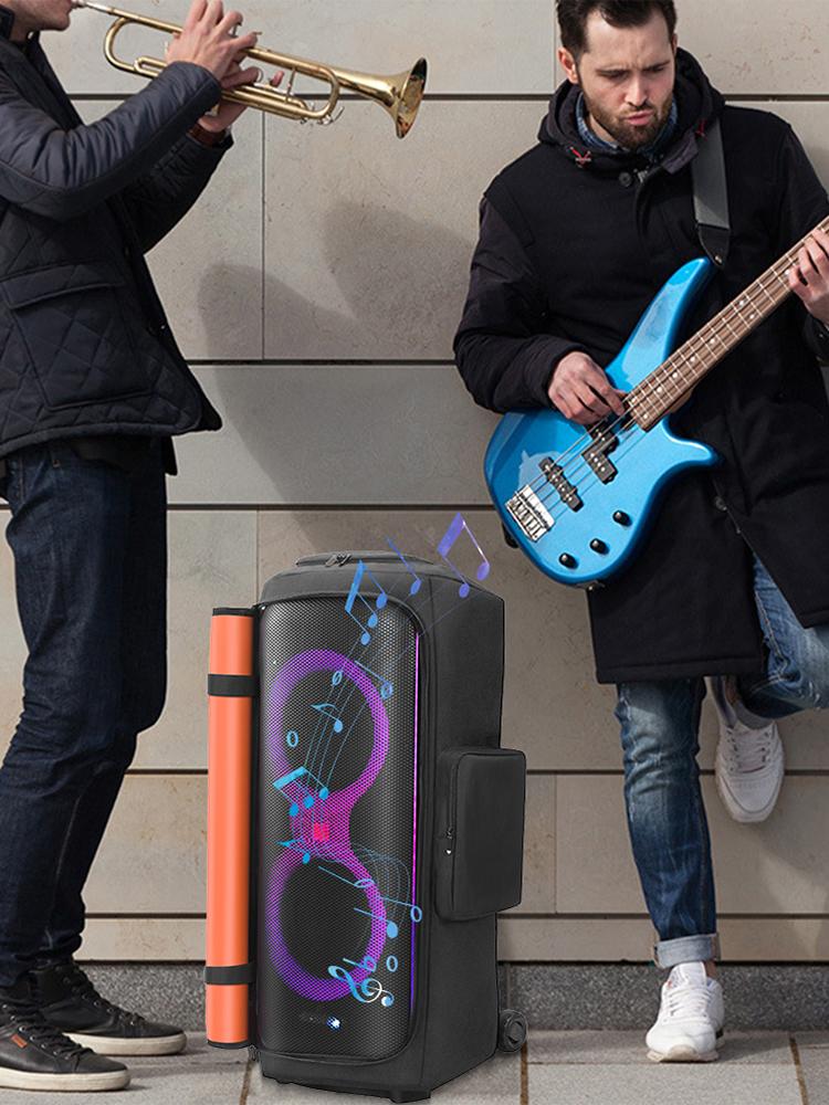 Speaker Carry Cover Wear Resist Party Speaker Dust Cover Nylon Padded Speaker Protective Cover for JBL Party Box 710 Accessories