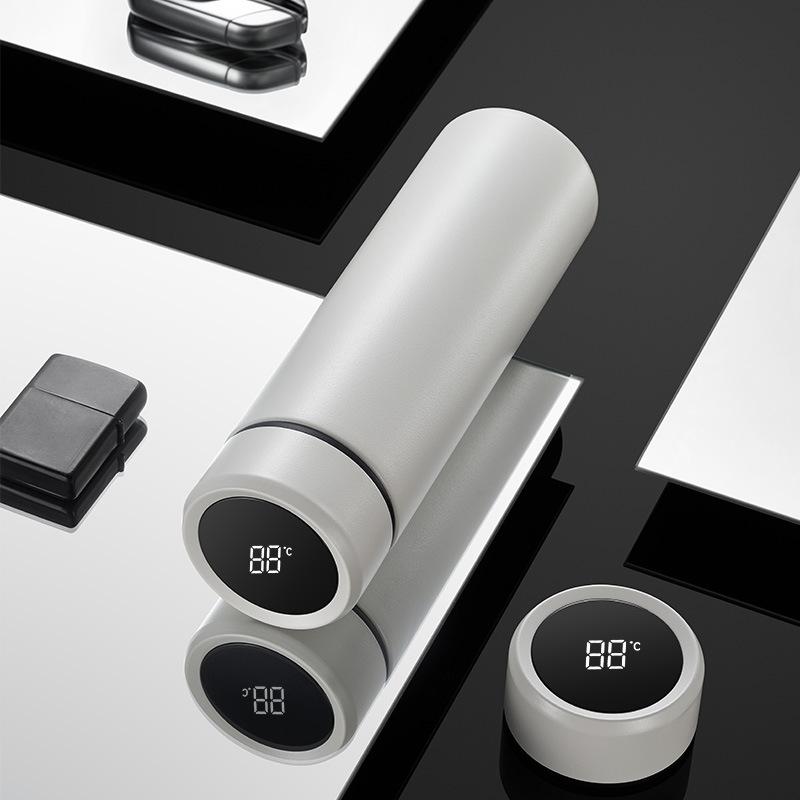 Портативная термокружка большой емкости 500 мл, вакуумные фляги, термокружка из нержавеющей стали, бутылка для воды, дорожная кружка для чая, офисная термокружка