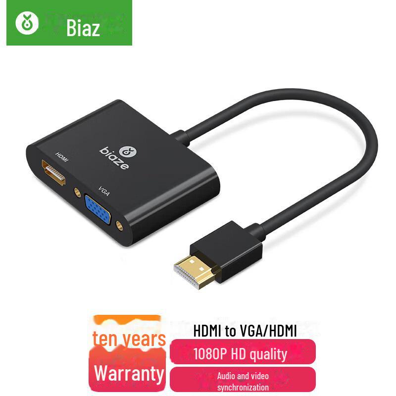 Адаптер Biaz 4K Type-C - HDMI с зарядкой 60 Вт для компьютеров, телефонов и телевизоров