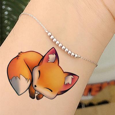 Временные водонепроницаемые татуировки. 1 лист