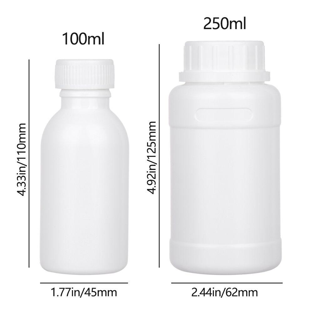 Chemical Barrel Clear PET Liquid Container Packing Bottle Empty Seal Bottles Storage Jars