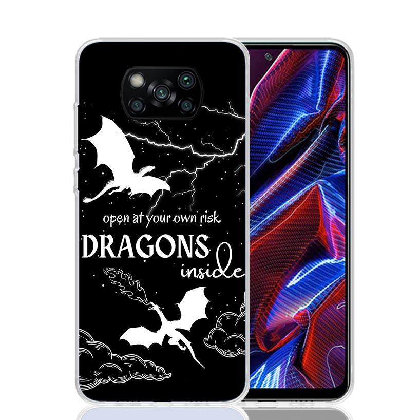 Чехол для телефона F-Fourth W-Wing Dragon для Xiaomi Poco X7 X6 X5 Pro F7 Ultra Redmi 15C 15 13 13C 12 12C 10 10A 10C 9 9A 9C 9T Чехол P
