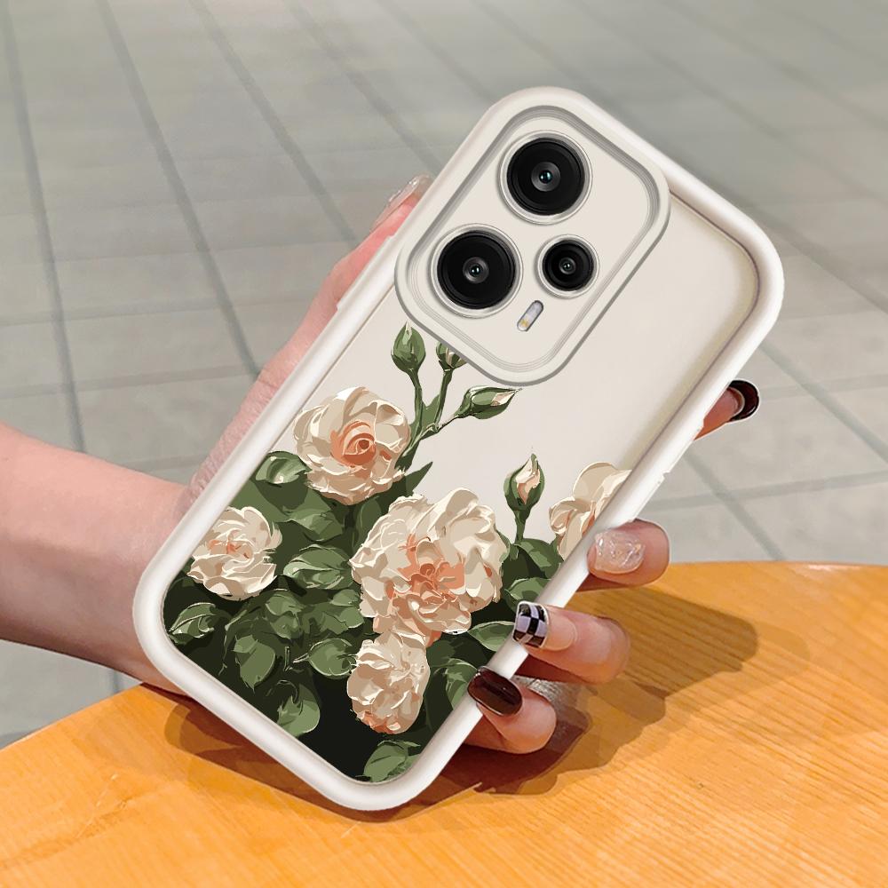 Мягкий силиконовый квадратный чехол с рисунком лестницы для телефона, полное покрытие, противоударный защитный резиновый чехол для камеры для Xiaomi Redmi