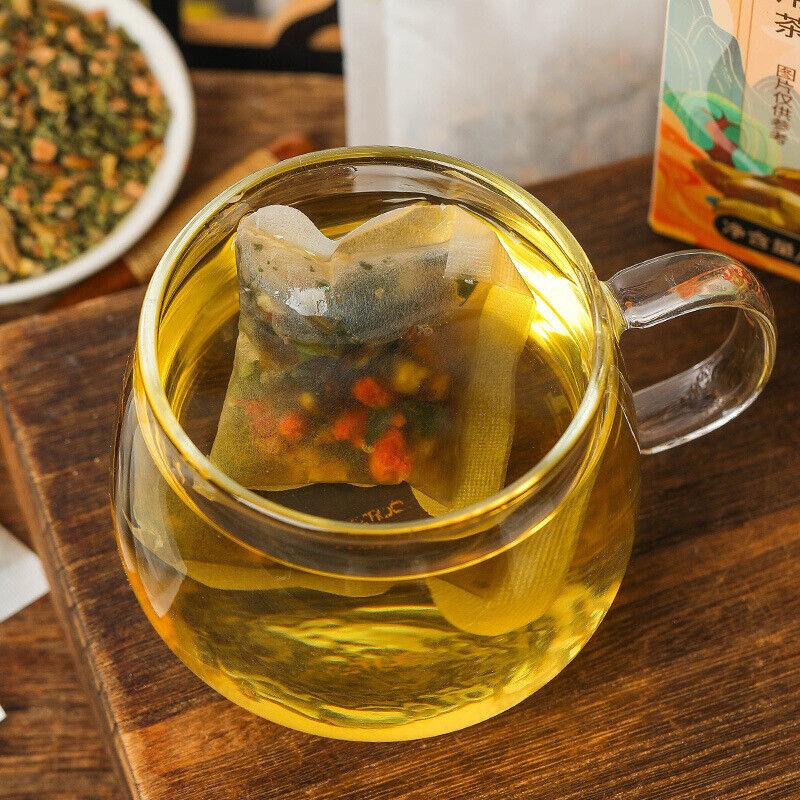 Chunzitang Three-Fu Ginger Jujube Tea — оздоровительный чай без сахара