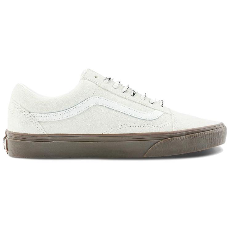 Vans Old Skool Волокнистая Замша Унисекс Маршмеллоу Белый Резина VN000CR5CCZ