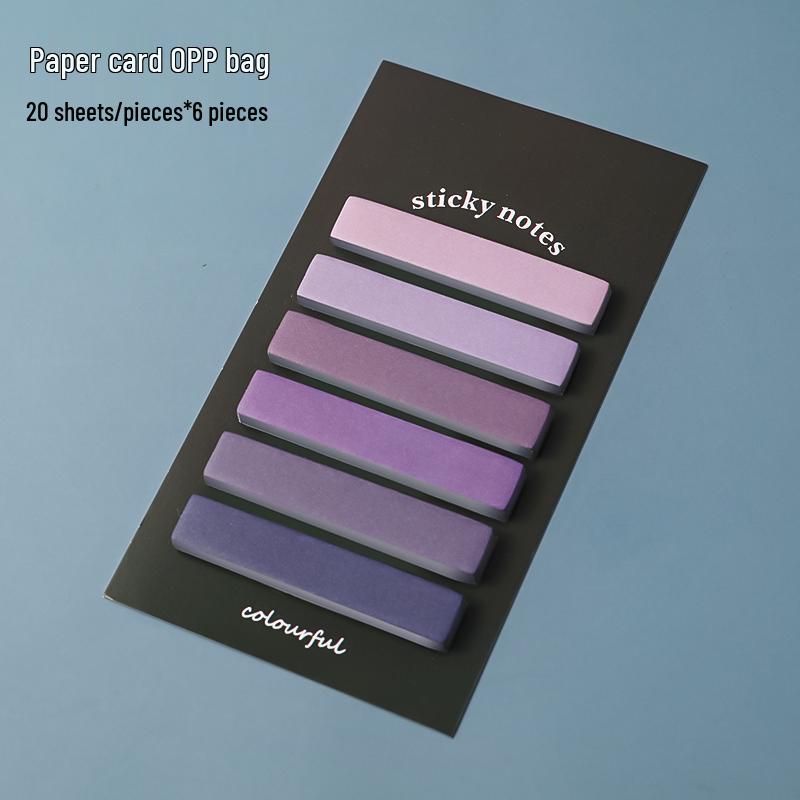 Пишущиеся индексные закладки-стикеры в цветах Моранди для студентов – Закладки для классификации и указатели для сменных листов