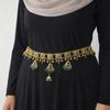 Metal Ethnic Style Belt Beads Body Chain Waist Seal Tassel Belly Chain  Festive