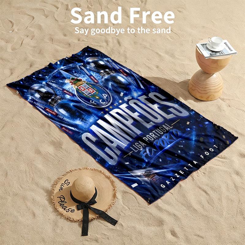 FC Porto Beach towels also serve as bath towels summer essential a musthave for the outdoors the beach and the pool