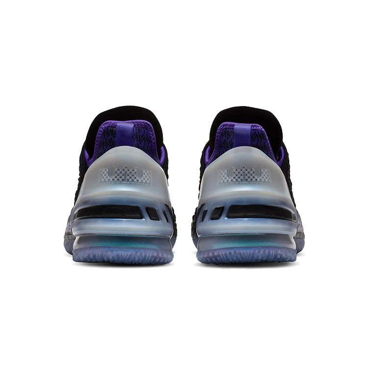 Килиан Мбаппе x Nike LeBron 18 GS NRG The Chosen 2 Детские кроссовки Черный Ярко-пурпурный Металлический-серебристый CT4677-001