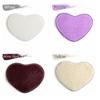 40x30cm Fashion Soft Nonslip Floor Memory Foam Flannel Carpet Bath Rug Heart Mat