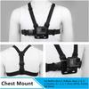 Chest Harness Mount Adjustable Chest Strap Belt with J Hook Compatible for Gopro Hero 12 11 10 9 AKASO Action Camera Accessories