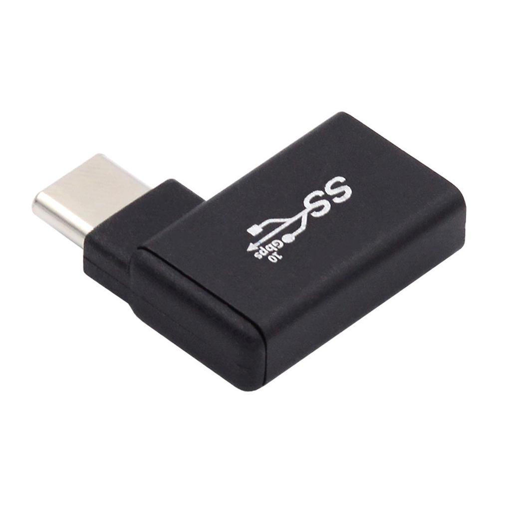 UC-035-RI USB Type C To USB 3.0 Female OTG Adapter Right Angled 90 Degree for Mac Laptop Cell Phone