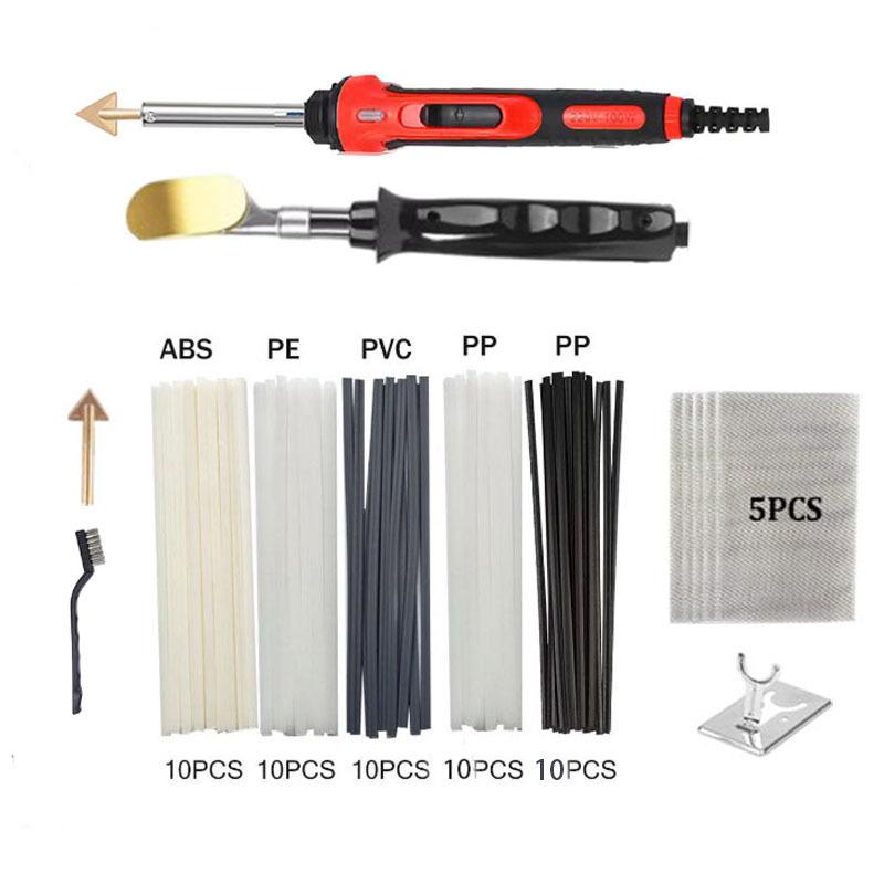 Электрический паяльник для ремонта бампера автомобиля: Набор инструментов для сварки пластиковых трещин и обслуживания автомобиля