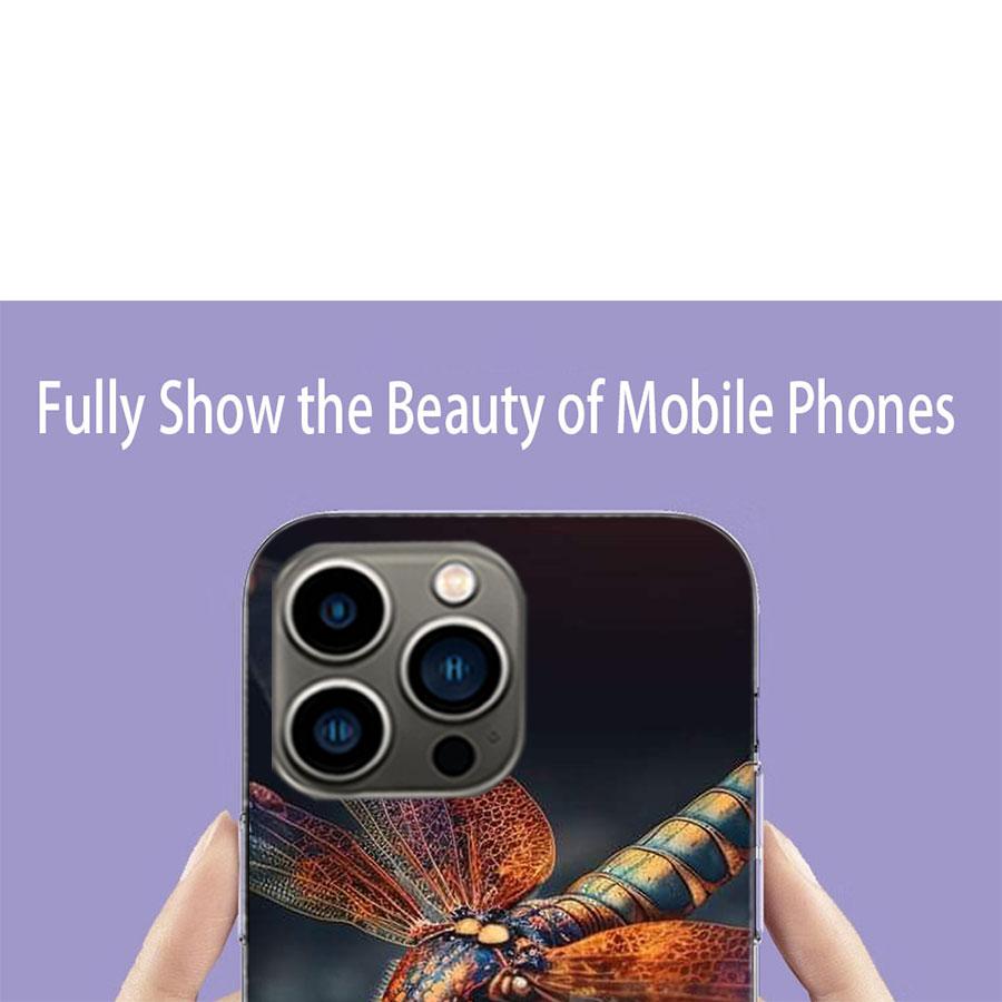 Beautiful Dragonfly Enthusiasts Phone Case For Iphone 17 Air 15 Pro 14 Plus 16 Pro Max 17E 16E 12 13 Mini 11 Cover Cute Fundas